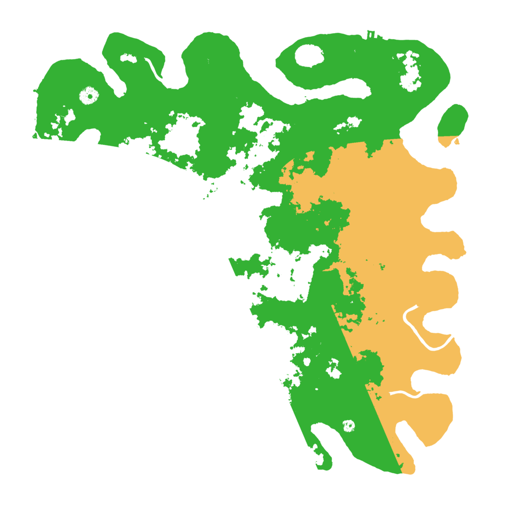 Biome Rust Map: Procedural Map, Size: 4250, Seed: 4321333