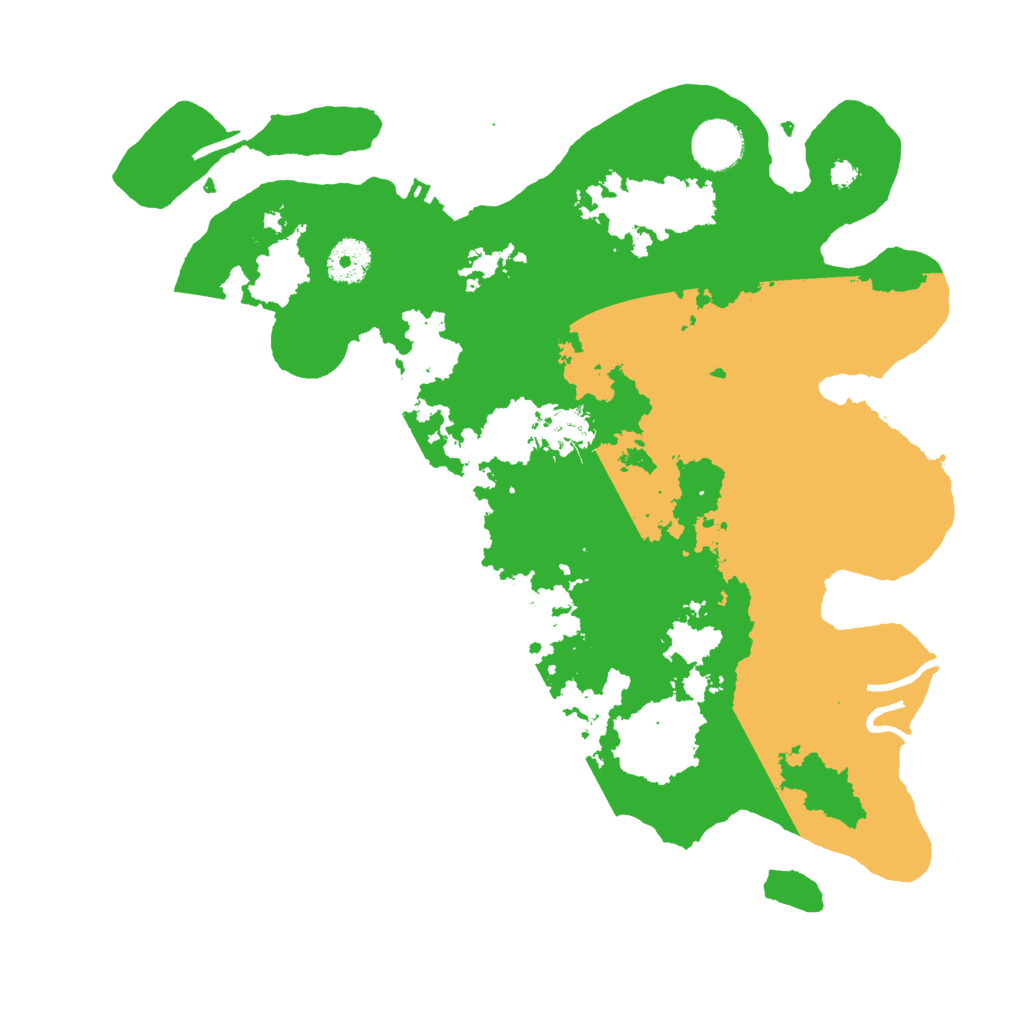 Biome Rust Map: Procedural Map, Size: 3500, Seed: 89814437