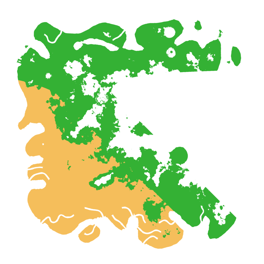 Biome Rust Map: Procedural Map, Size: 4250, Seed: 72053