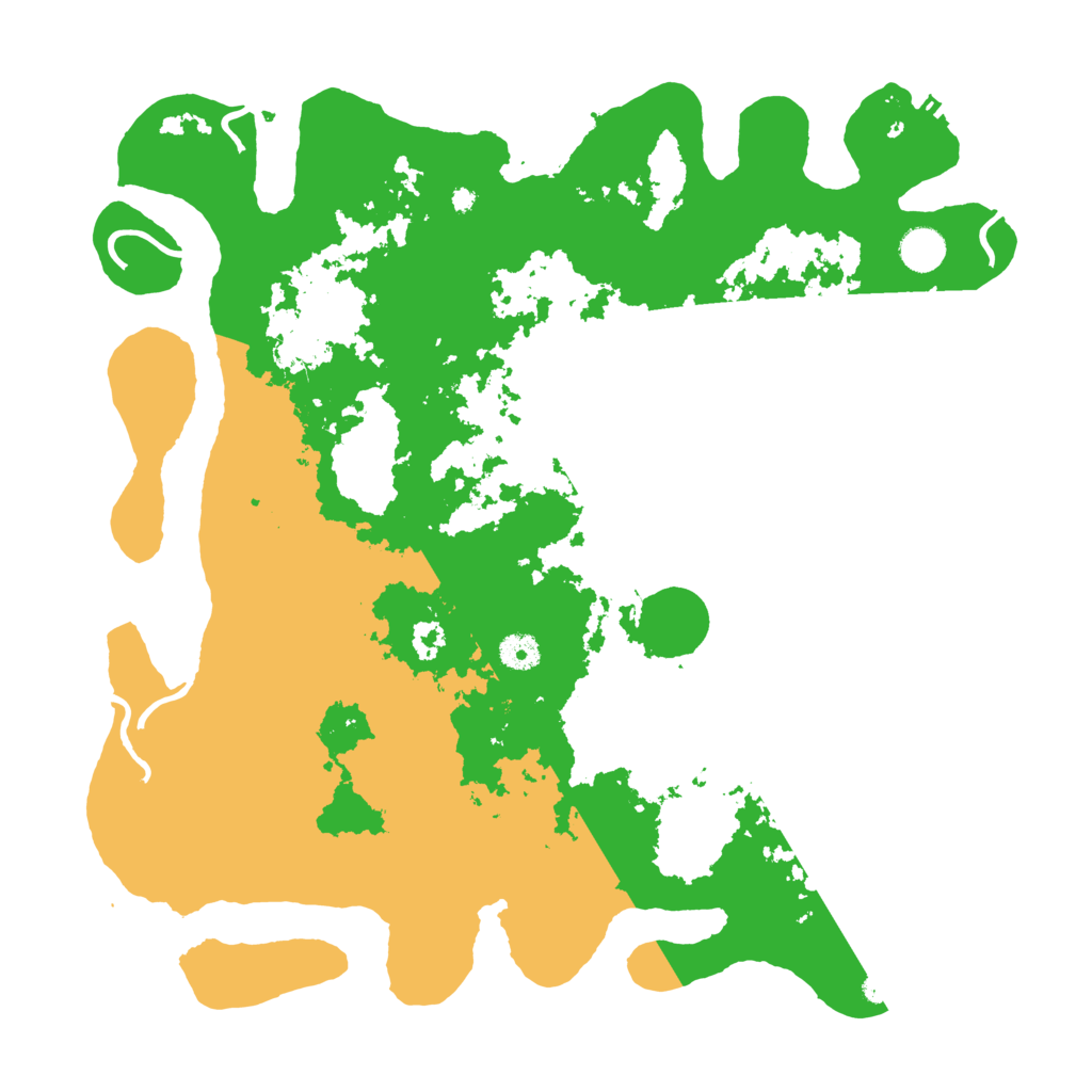 Biome Rust Map: Procedural Map, Size: 4250, Seed: 486597
