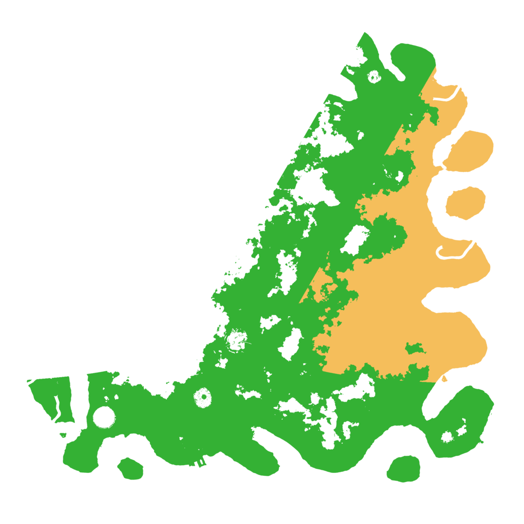 Biome Rust Map: Procedural Map, Size: 4250, Seed: 920496