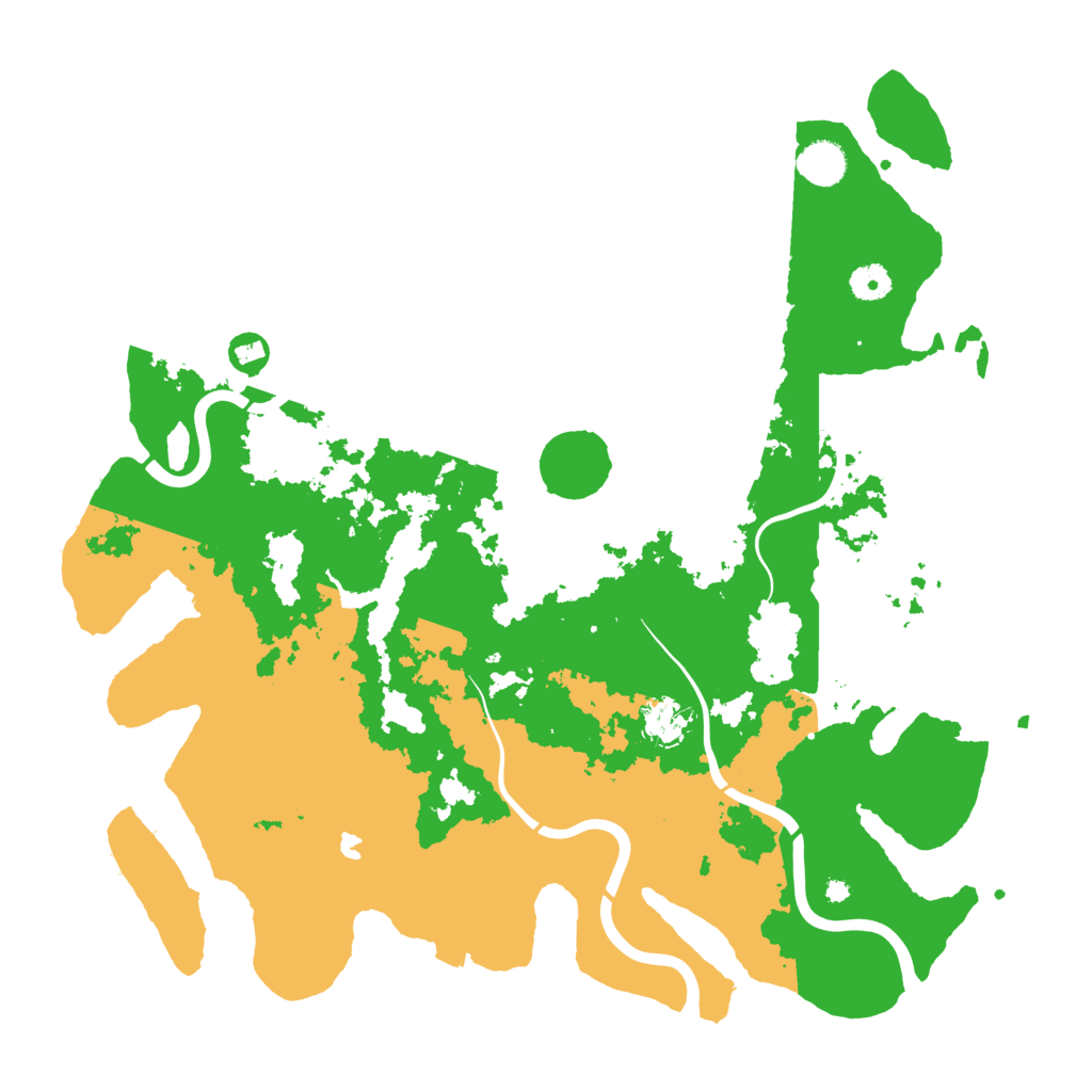 Biome Rust Map: Procedural Map, Size: 4250, Seed: 1601411