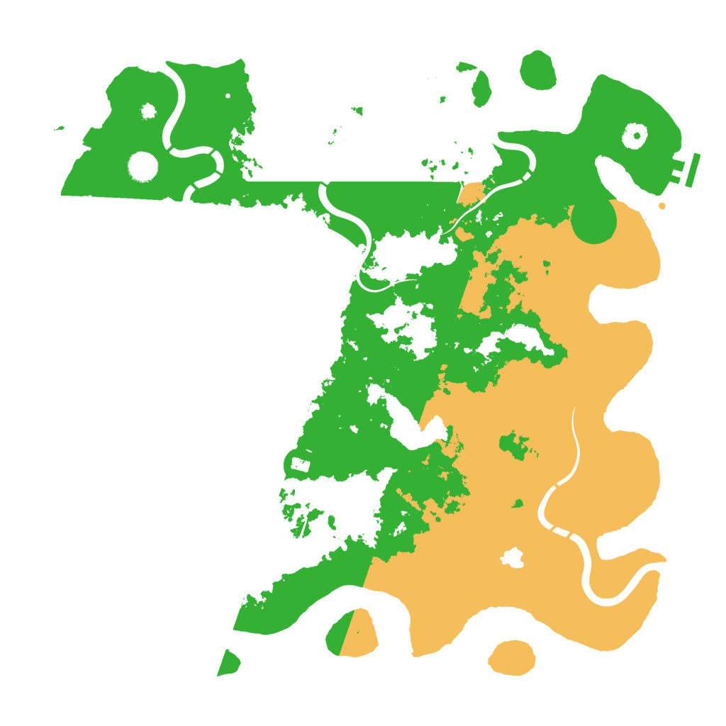 Biome Rust Map: Procedural Map, Size: 4250, Seed: 3763419