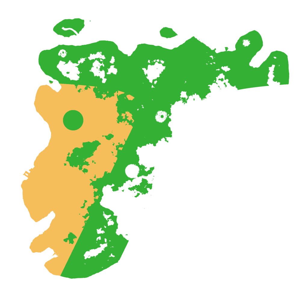 Biome Rust Map: Procedural Map, Size: 4000, Seed: 1447190113