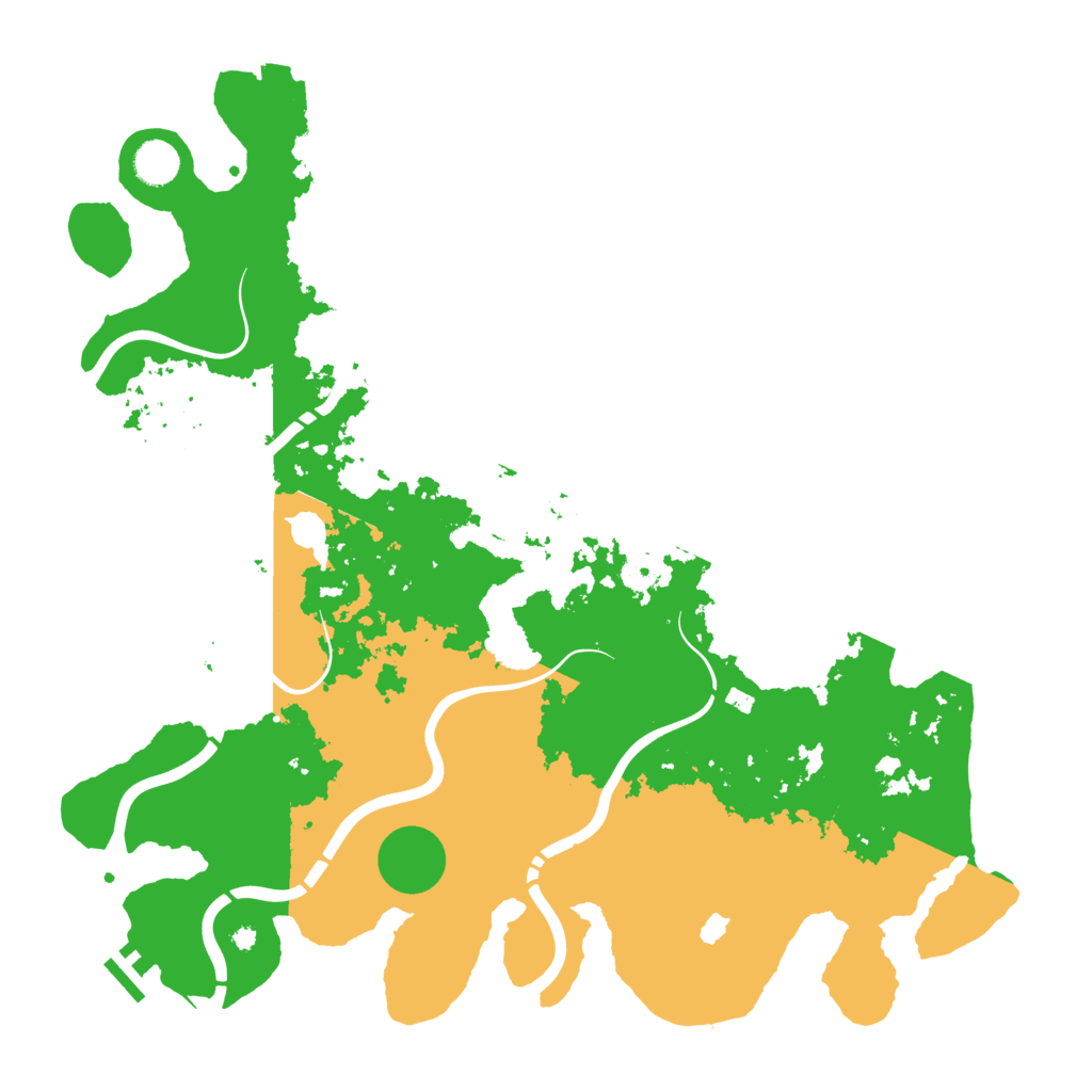 Biome Rust Map: Procedural Map, Size: 4250, Seed: 1416519