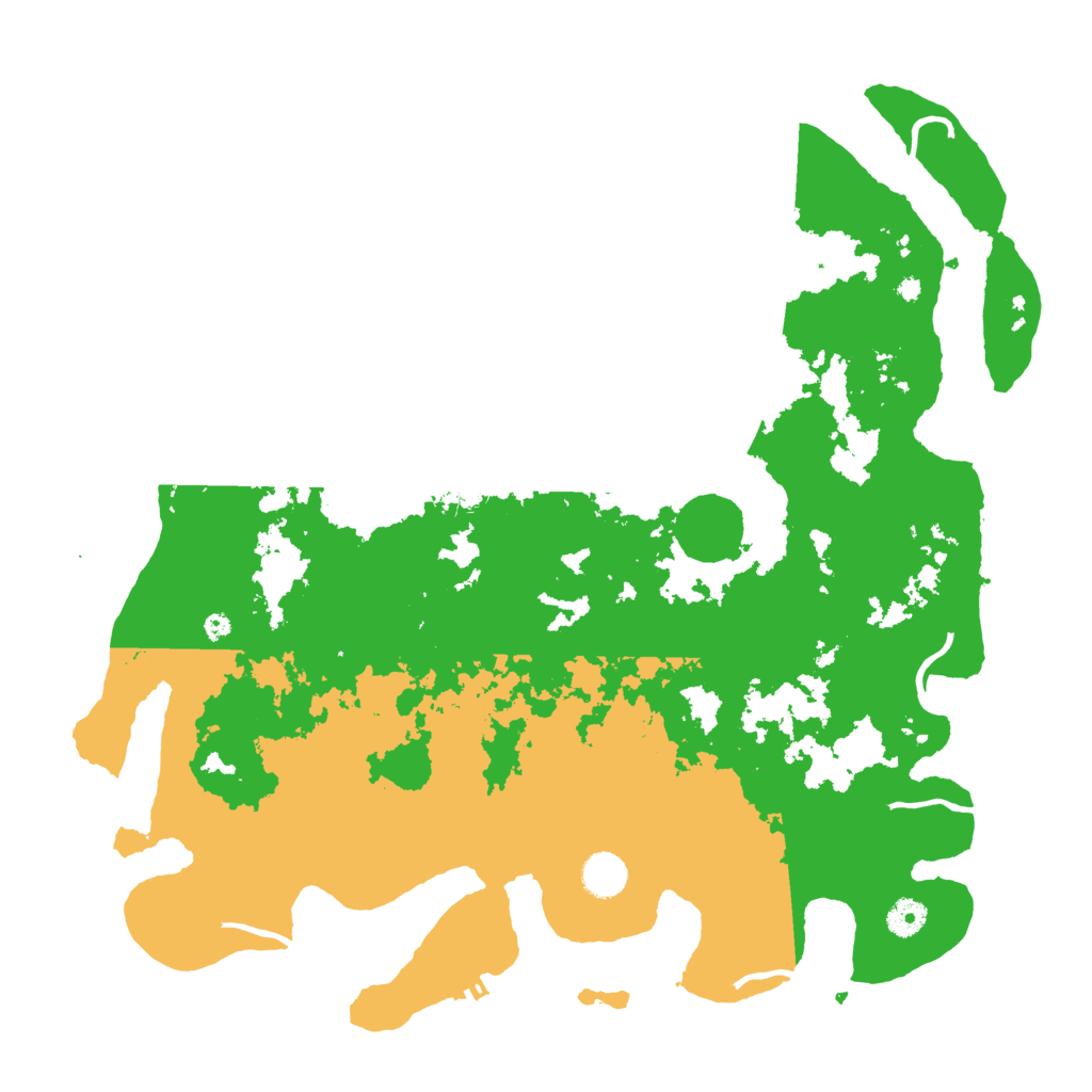 Biome Rust Map: Procedural Map, Size: 4250, Seed: 5339670