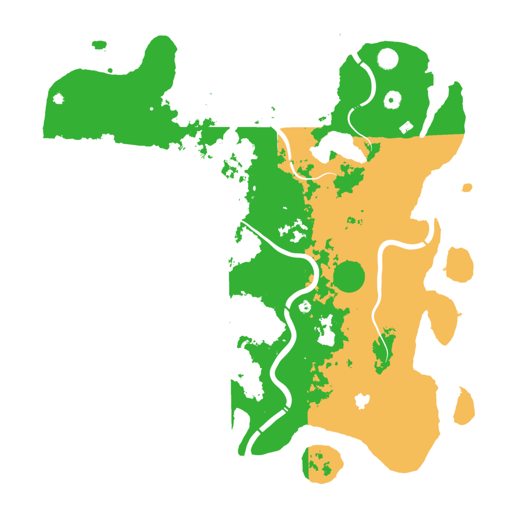 Biome Rust Map: Procedural Map, Size: 4250, Seed: 4741745
