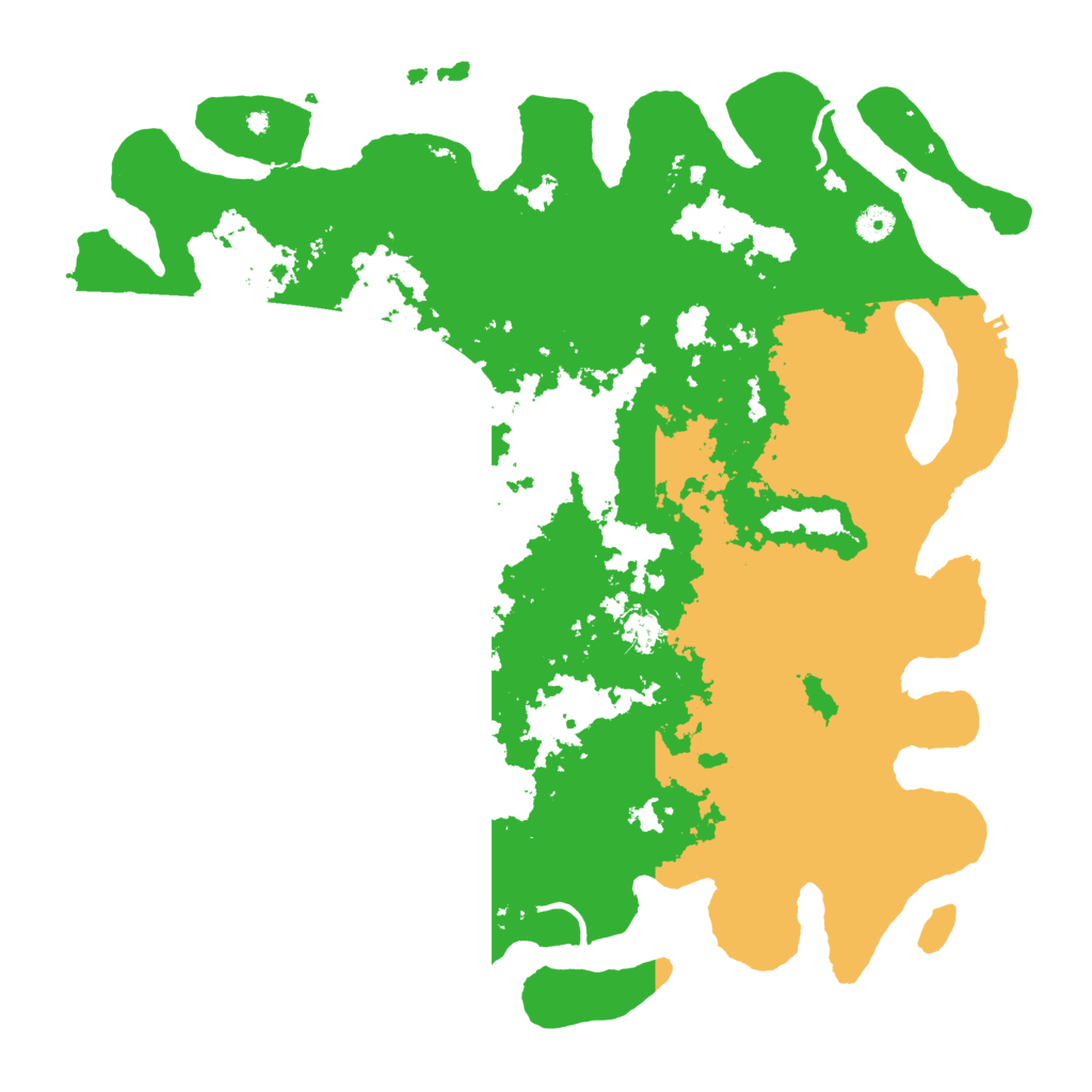 Biome Rust Map: Procedural Map, Size: 4500, Seed: 94709