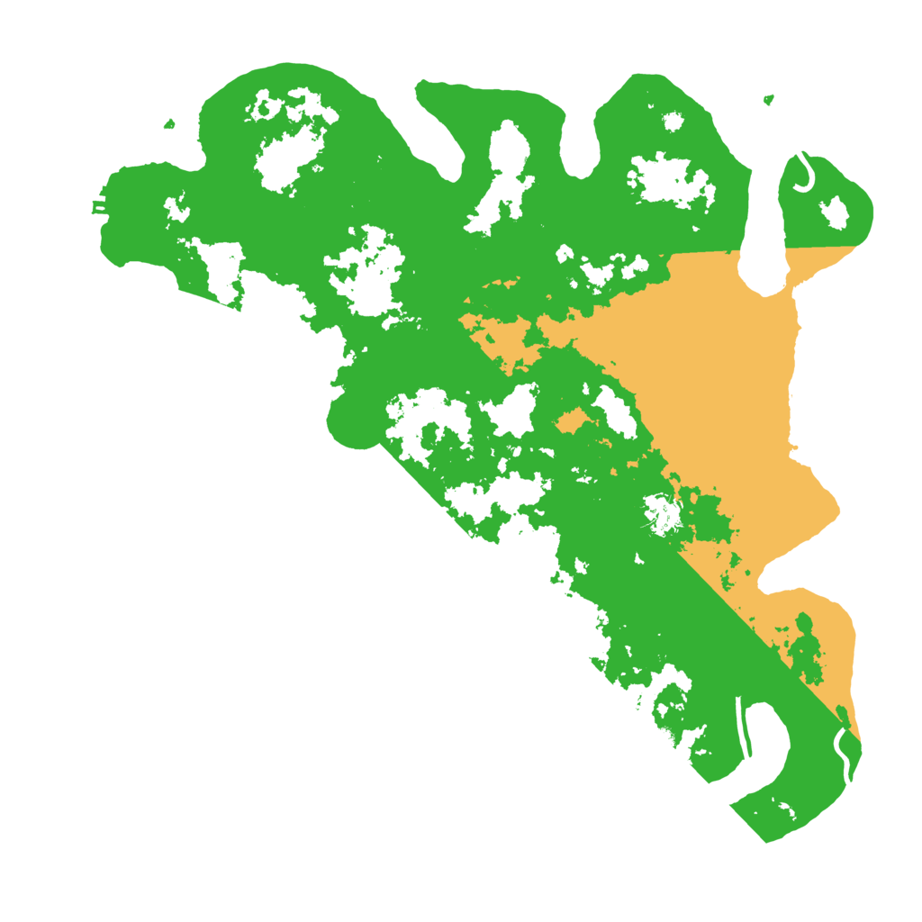 Biome Rust Map: Procedural Map, Size: 4250, Seed: 2881735