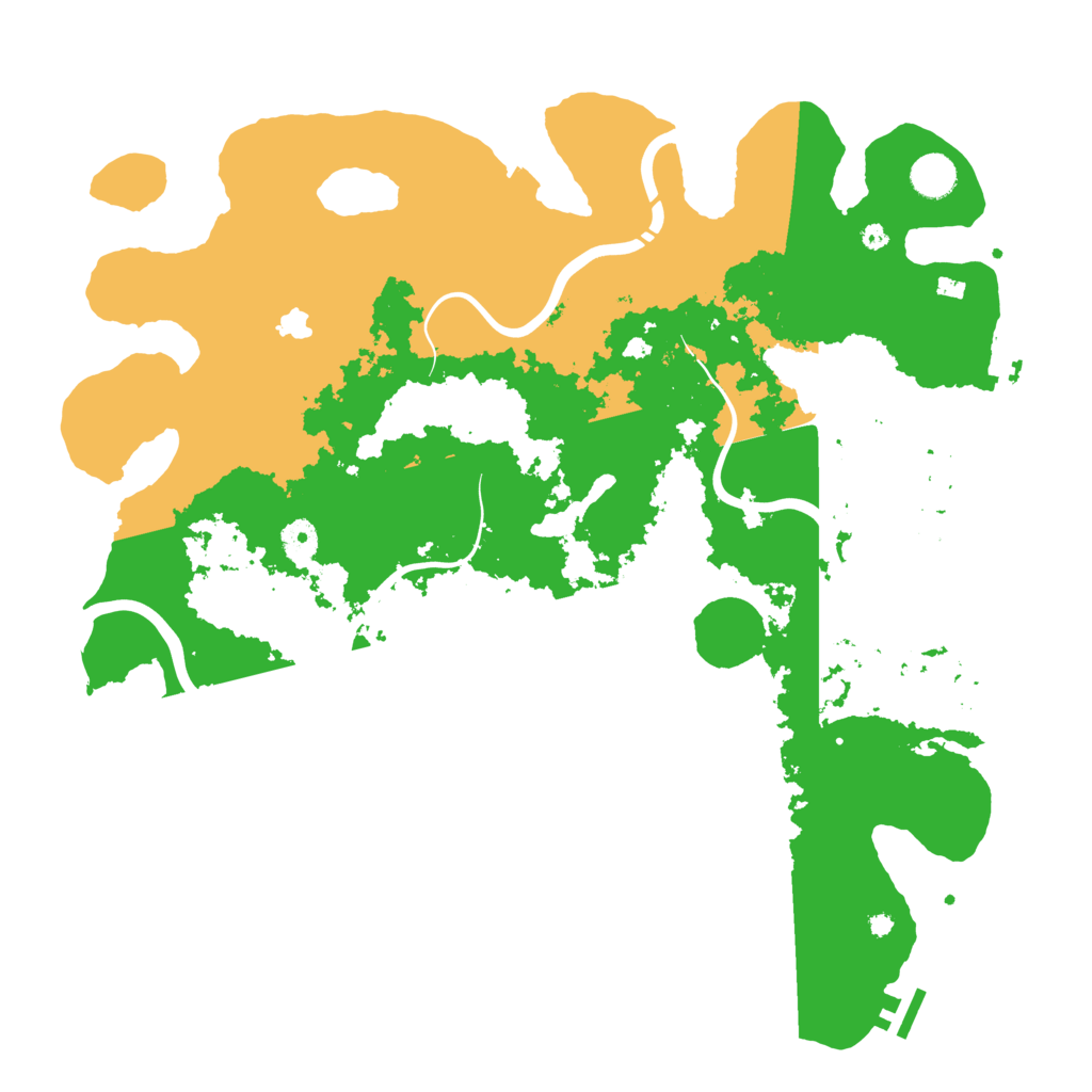Biome Rust Map: Procedural Map, Size: 4250, Seed: 2198930