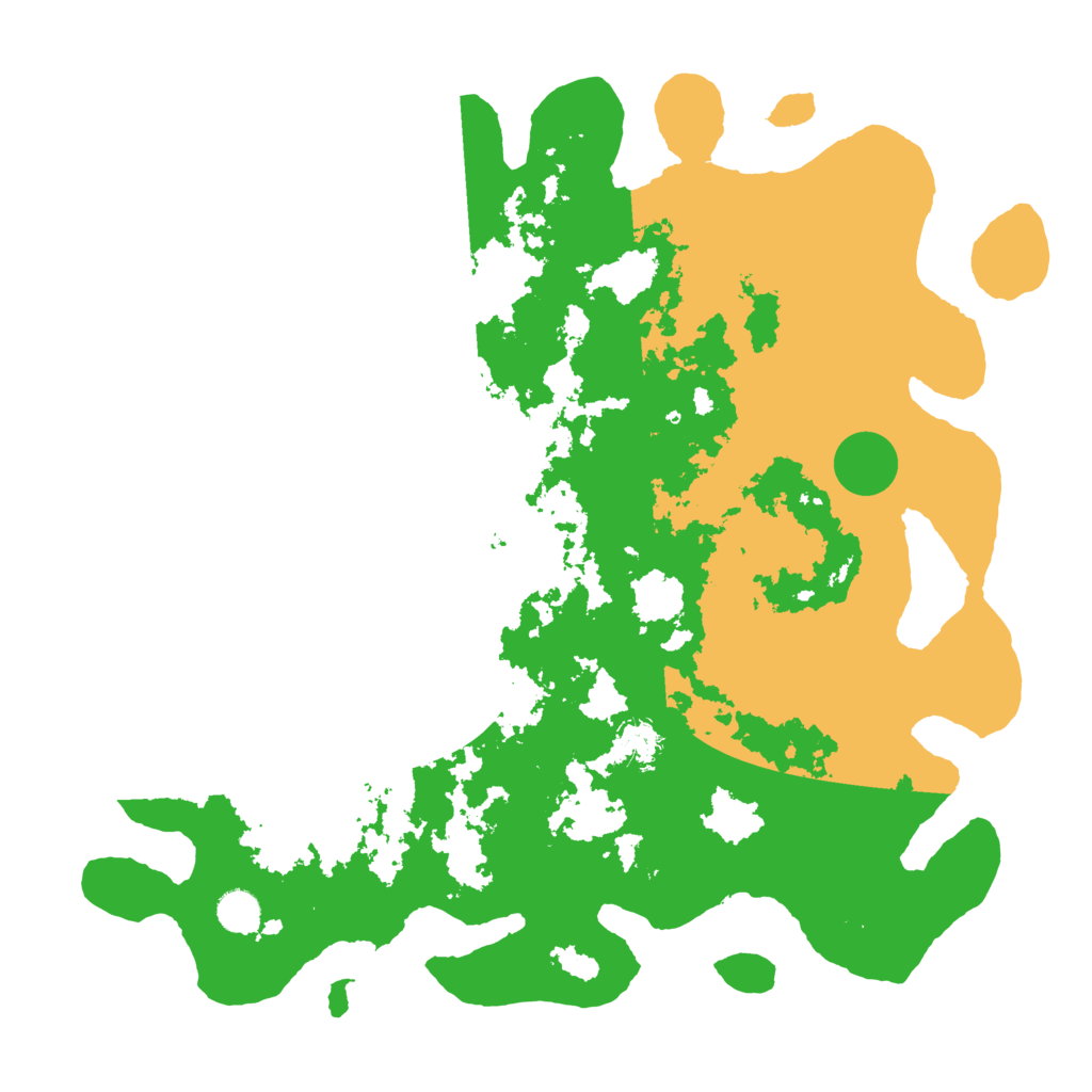 Biome Rust Map: Barren, Size: 4500, Seed: 1691511