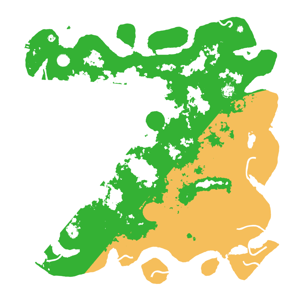 Biome Rust Map: Procedural Map, Size: 4250, Seed: 2432618
