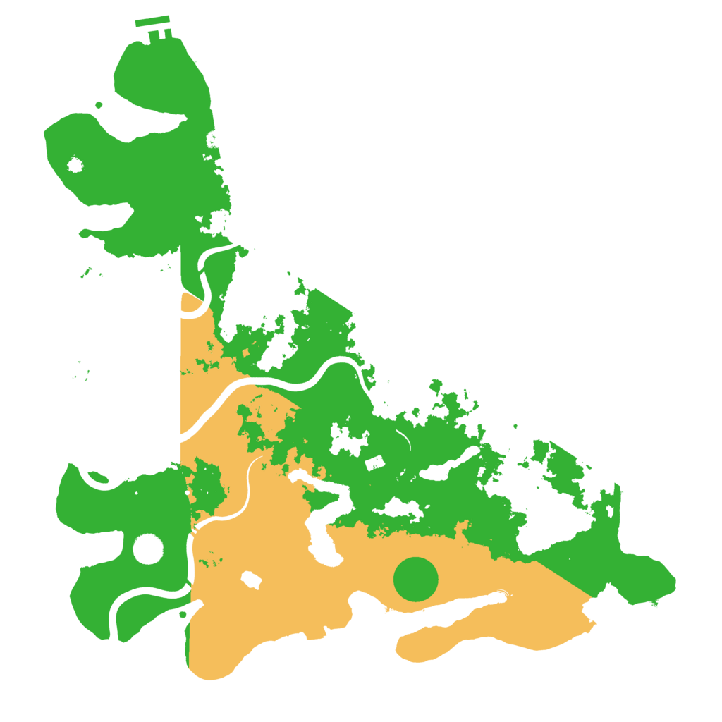 Biome Rust Map: Procedural Map, Size: 4250, Seed: 2231641