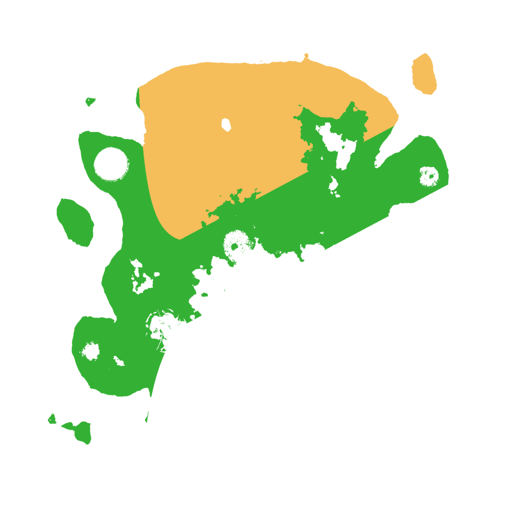 Biome Rust Map: Procedural Map, Size: 2700, Seed: 29836938