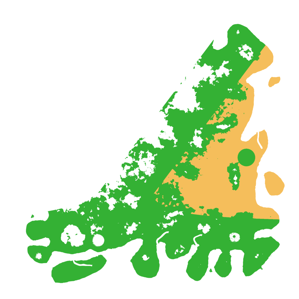Biome Rust Map: Procedural Map, Size: 4500, Seed: 2419517