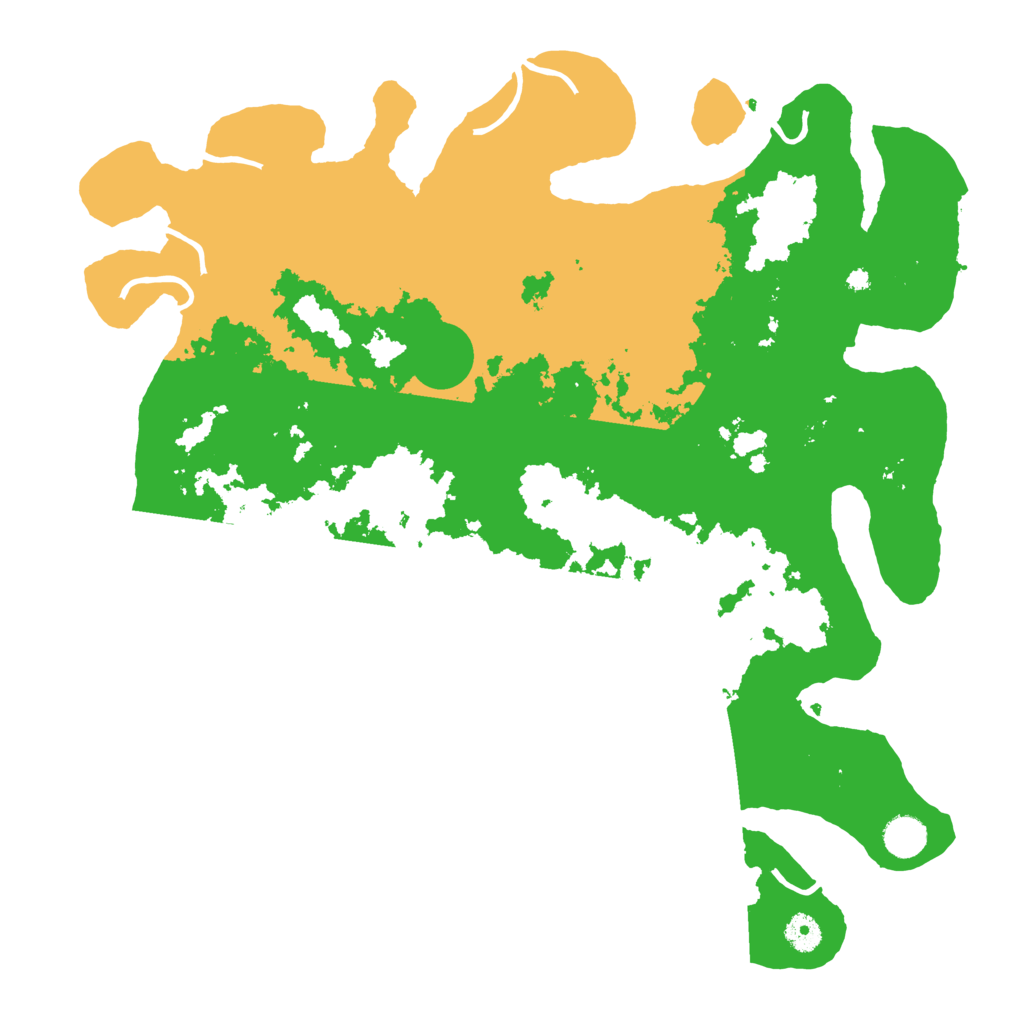 Biome Rust Map: Procedural Map, Size: 4250, Seed: 4203915