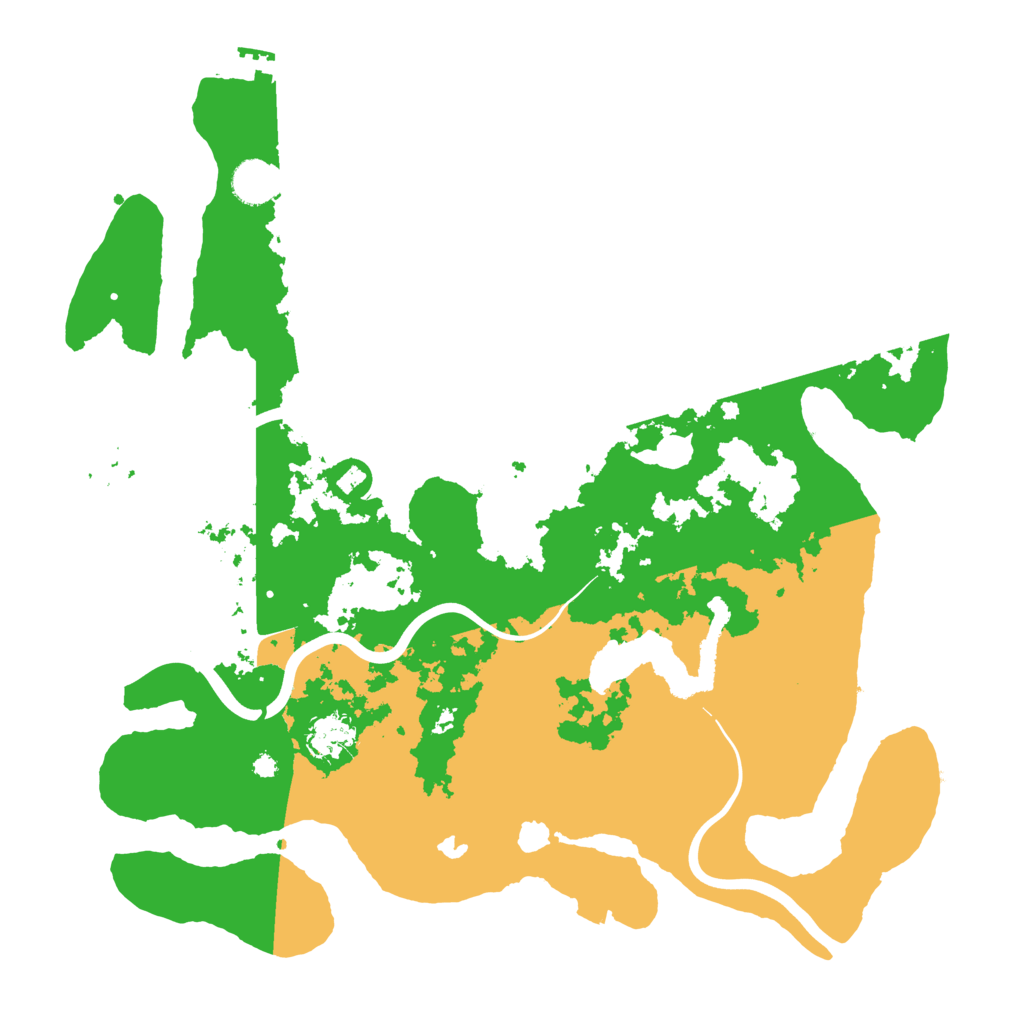 Biome Rust Map: Procedural Map, Size: 4000, Seed: 1858487345