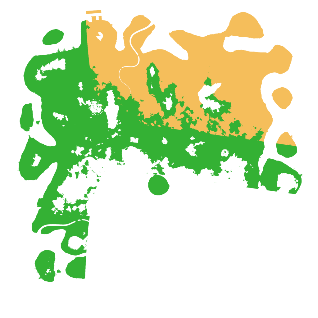 Biome Rust Map: Procedural Map, Size: 4250, Seed: 1433359