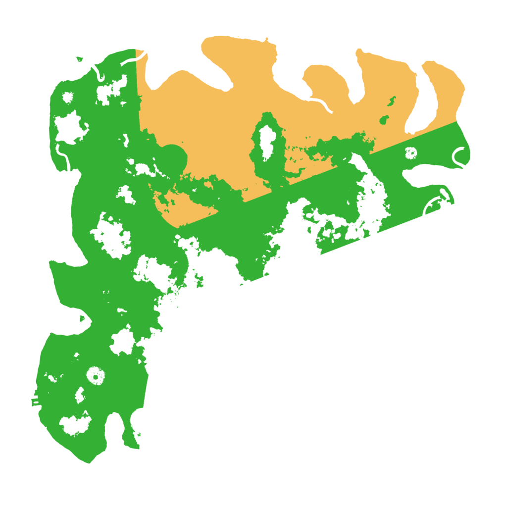 Biome Rust Map: Procedural Map, Size: 4250, Seed: 2952624