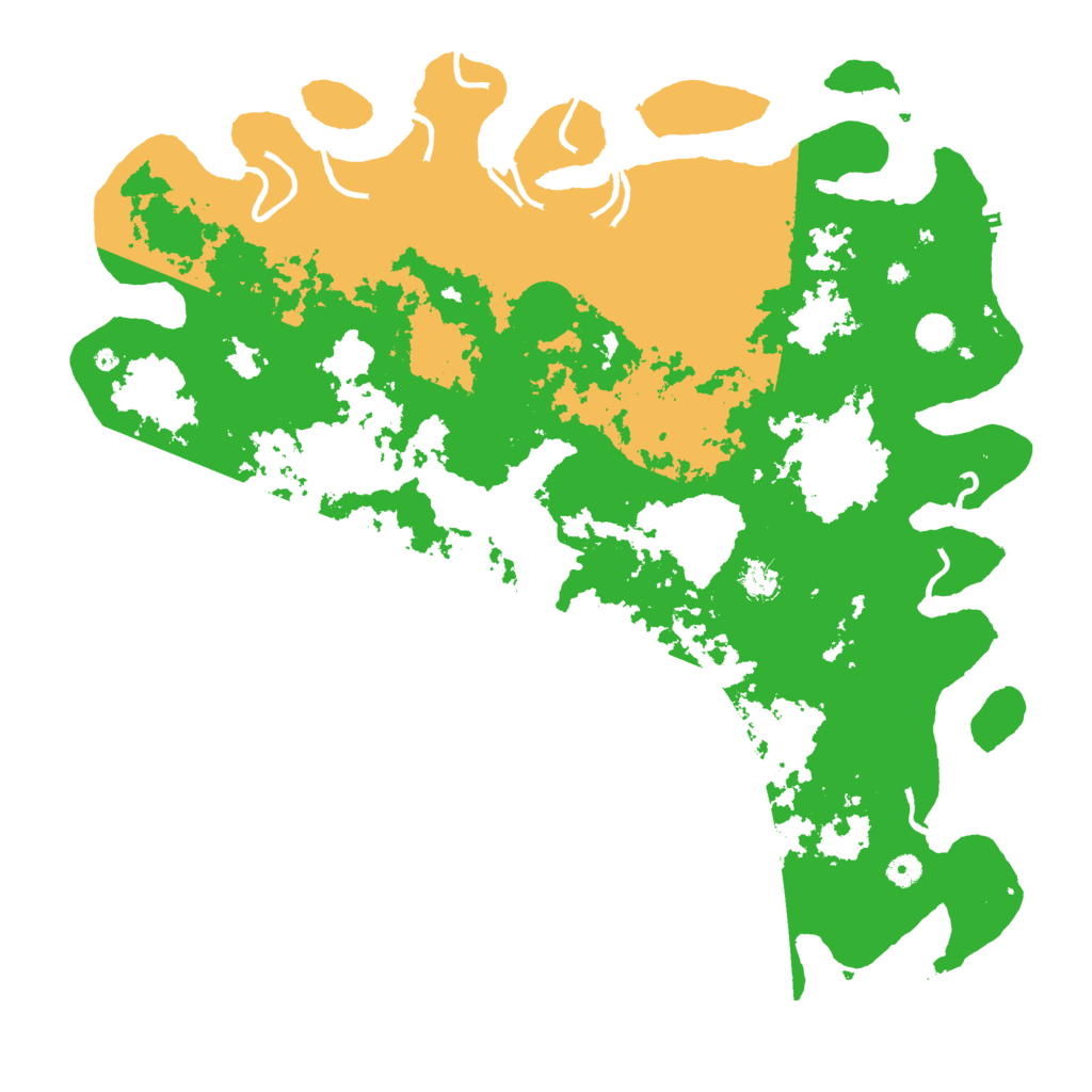 Biome Rust Map: Procedural Map, Size: 5000, Seed: 1543662116