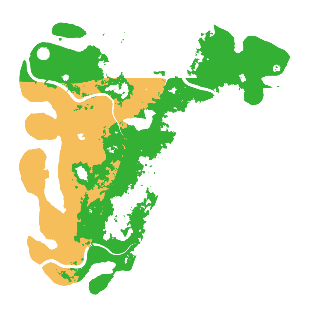 Biome Rust Map: Procedural Map, Size: 4250, Seed: 6281255