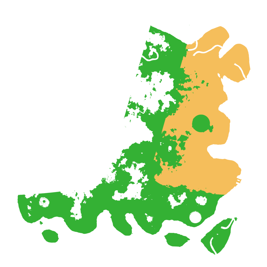 Biome Rust Map: Procedural Map, Size: 4000, Seed: 456470