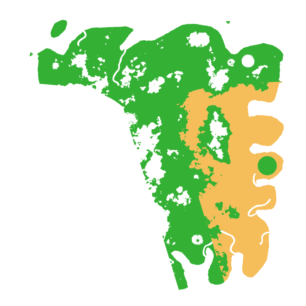 Biome Rust Map: Procedural Map, Size: 4250, Seed: 5630438