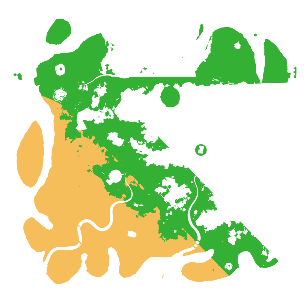 Biome Rust Map: Procedural Map, Size: 4250, Seed: 4335683