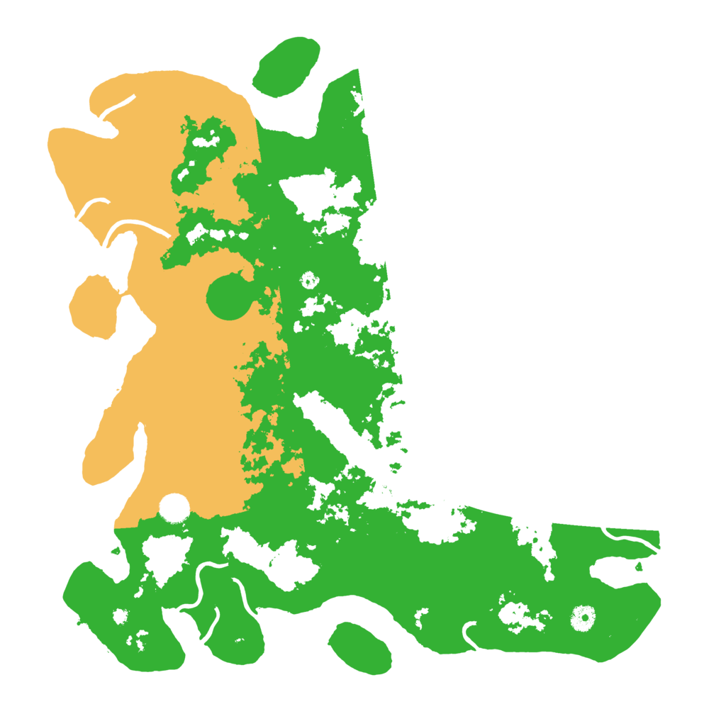 Biome Rust Map: Procedural Map, Size: 4250, Seed: 6230121