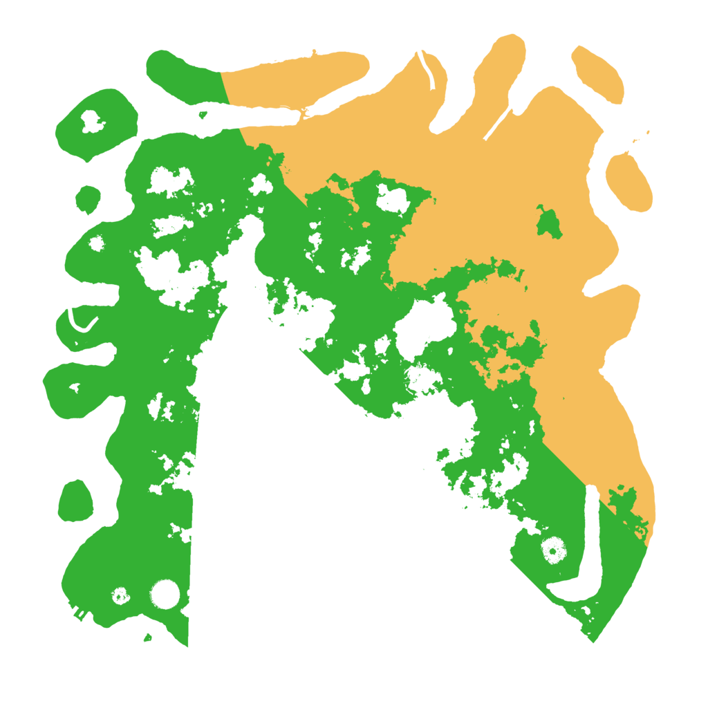 Biome Rust Map: Procedural Map, Size: 4250, Seed: 47632