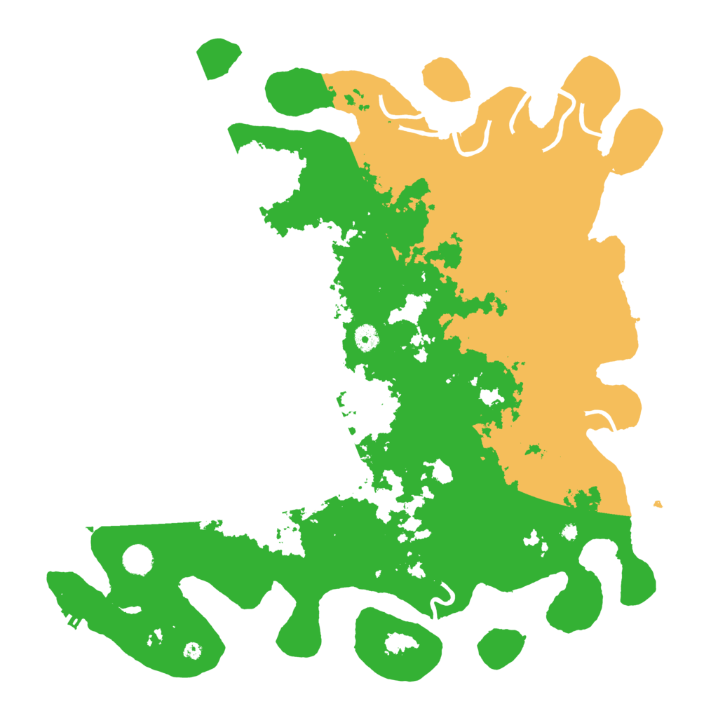 Biome Rust Map: Procedural Map, Size: 4250, Seed: 2381216