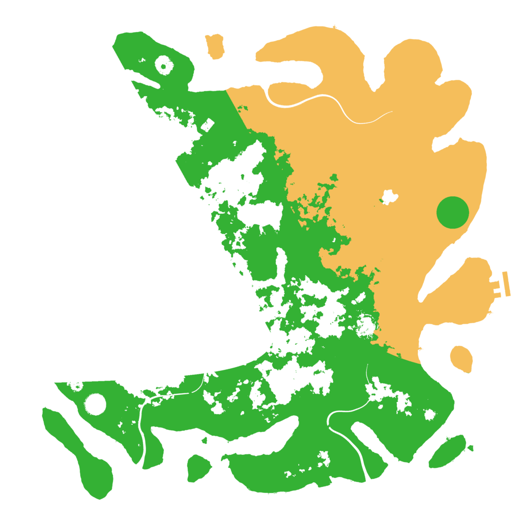 Biome Rust Map: Procedural Map, Size: 4250, Seed: 359699