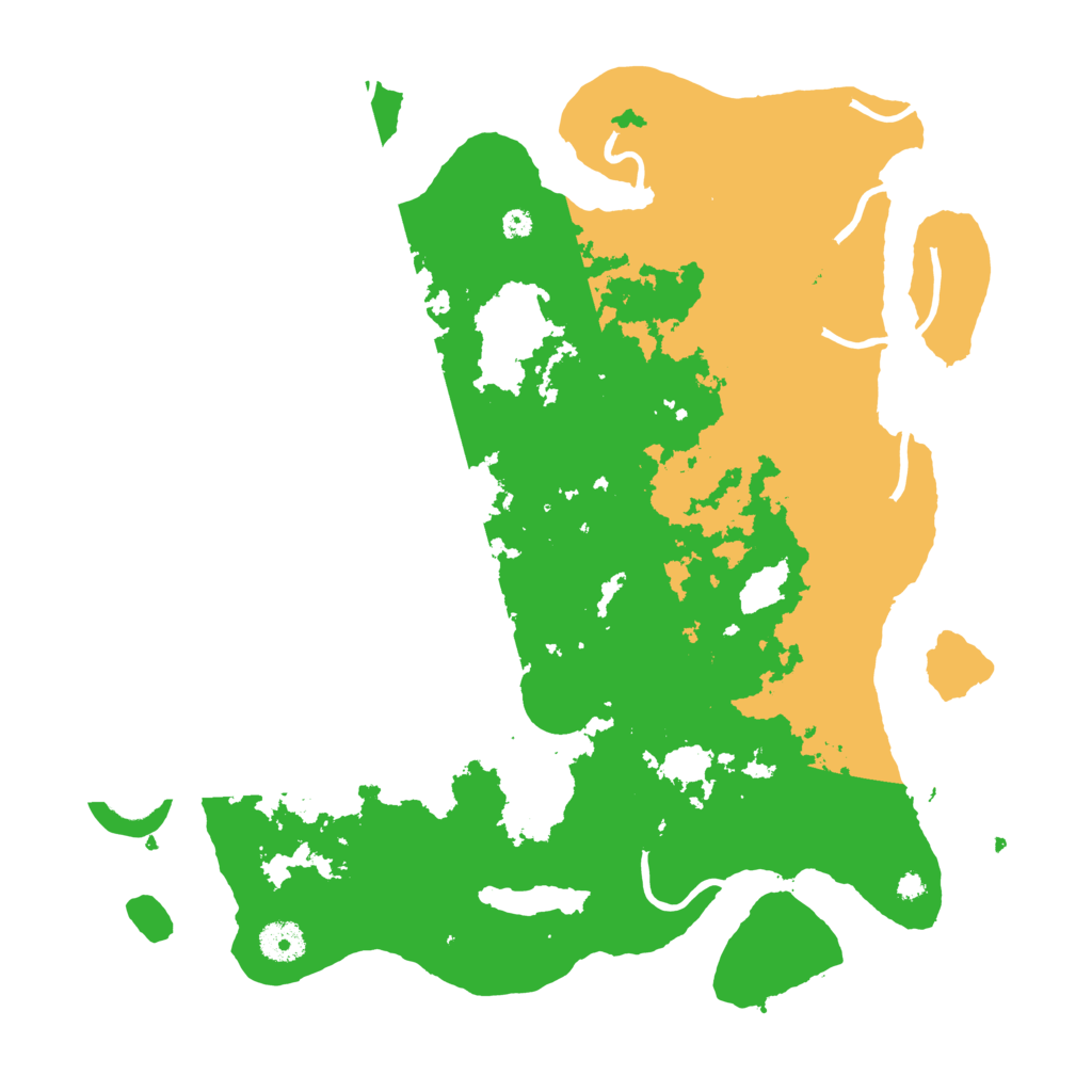 Biome Rust Map: Procedural Map, Size: 3800, Seed: 8734534