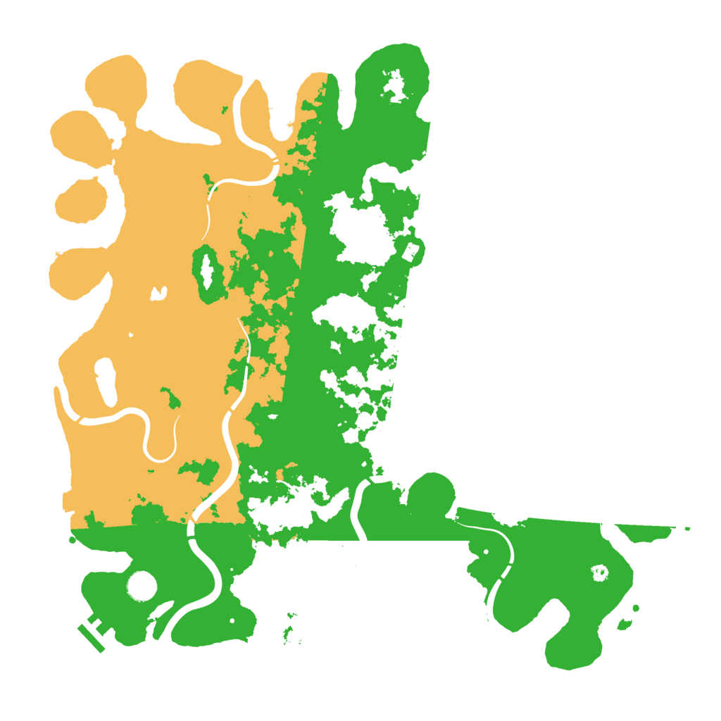 Biome Rust Map: Procedural Map, Size: 4250, Seed: 4517676