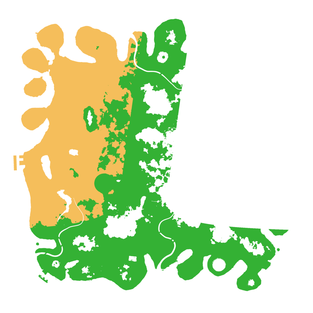 Biome Rust Map: Procedural Map, Size: 4250, Seed: 4517676