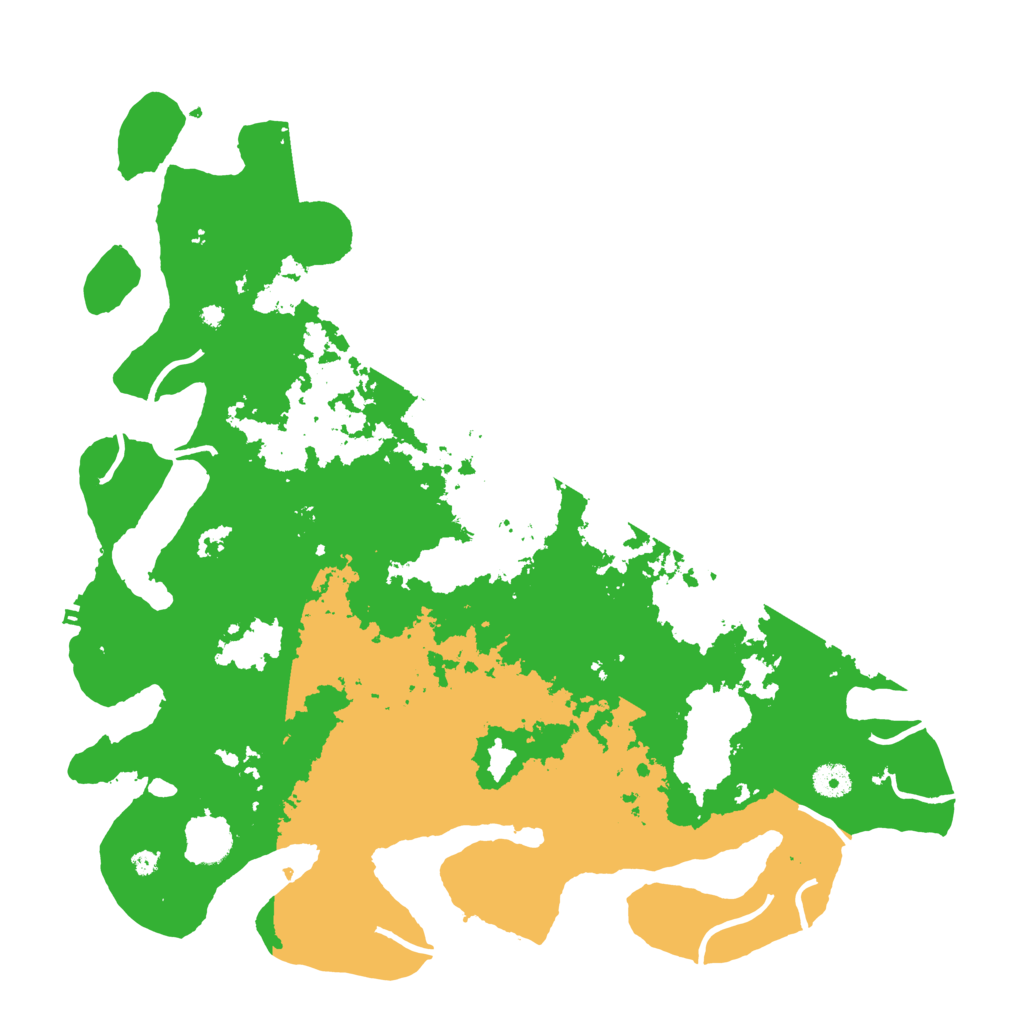 Biome Rust Map: Procedural Map, Size: 4250, Seed: 55873