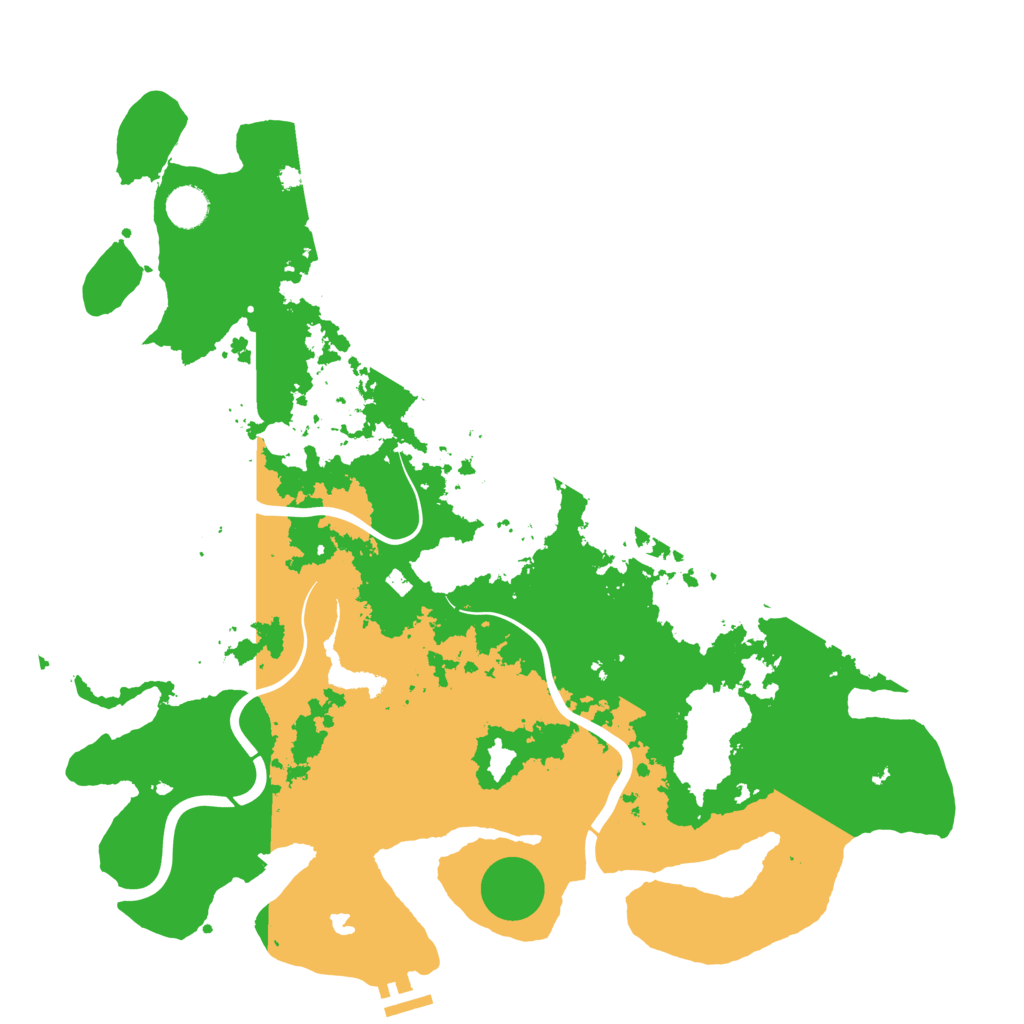 Biome Rust Map: Procedural Map, Size: 4250, Seed: 55873