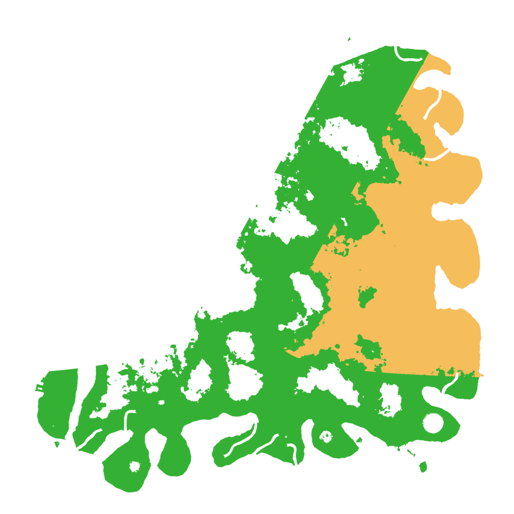 Biome Rust Map: Procedural Map, Size: 4500, Seed: 4264499