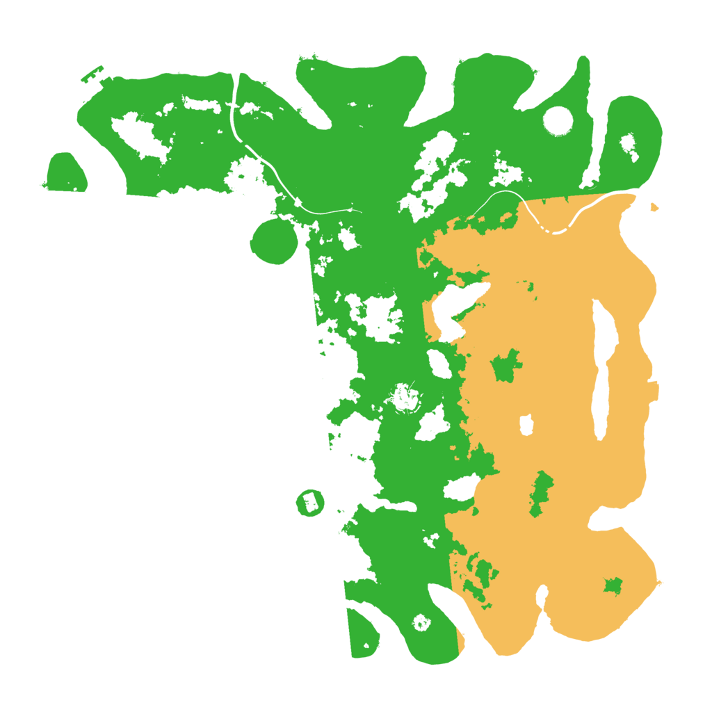 Biome Rust Map: Procedural Map, Size: 4250, Seed: 20012