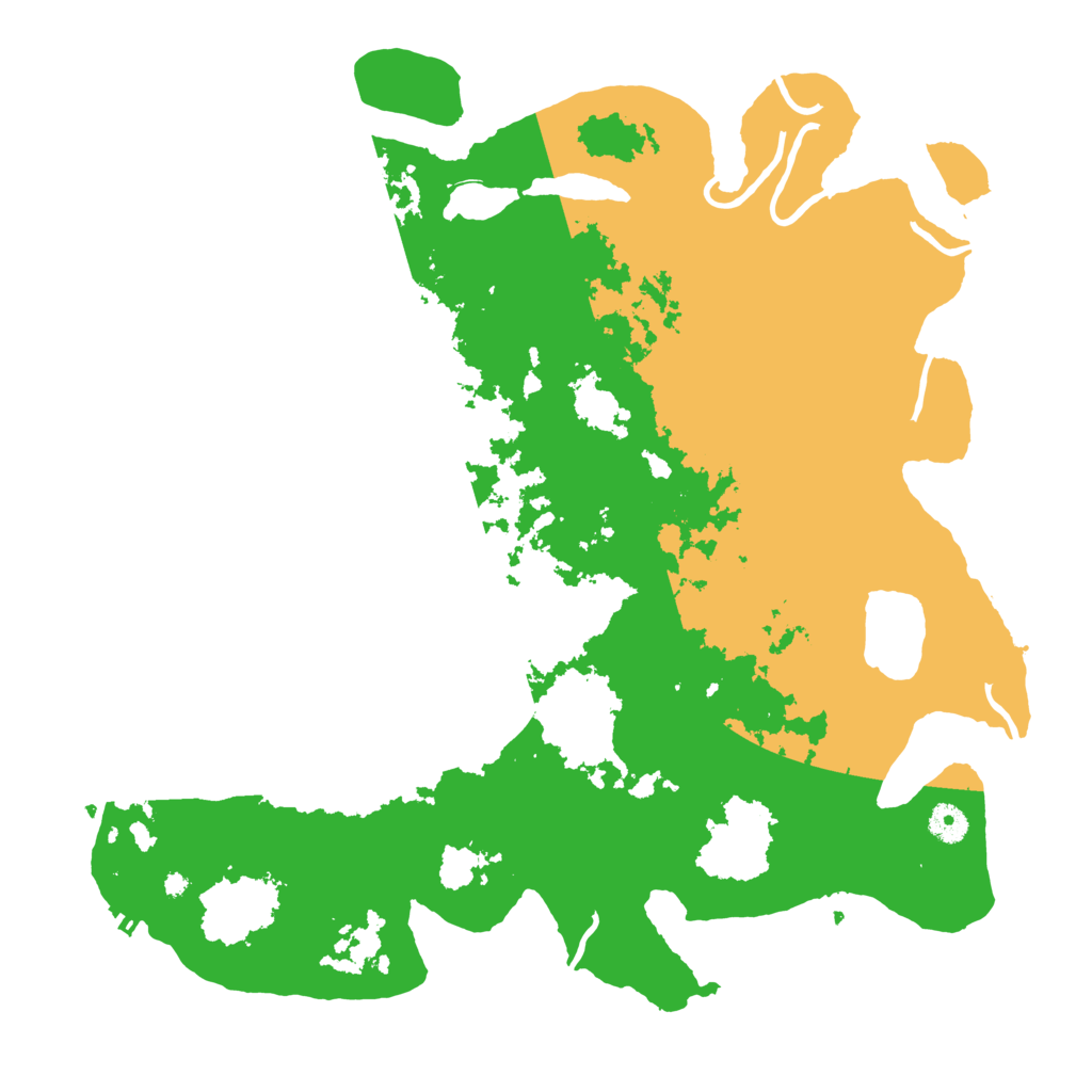 Biome Rust Map: Procedural Map, Size: 4250, Seed: 1153971