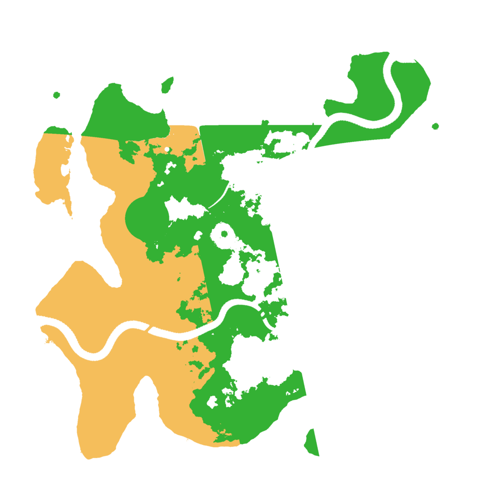 Biome Rust Map: Procedural Map, Size: 3000, Seed: 1963030909