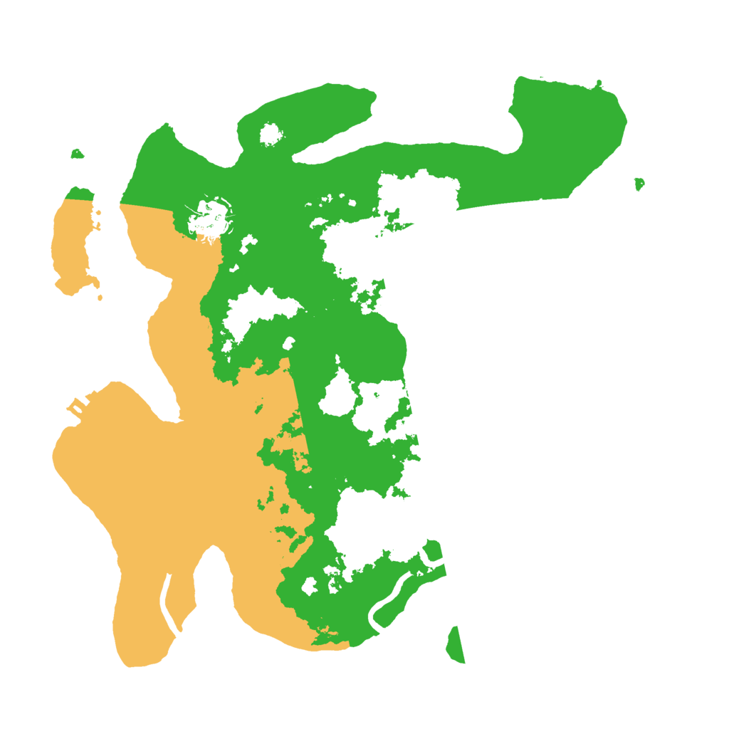Biome Rust Map: Procedural Map, Size: 3000, Seed: 1963030909