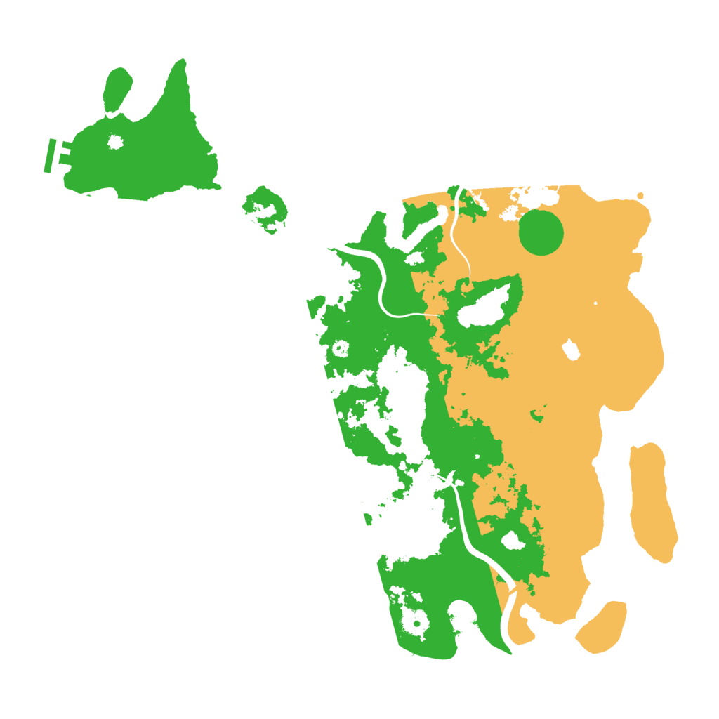 Biome Rust Map: Procedural Map, Size: 4250, Seed: 6245746