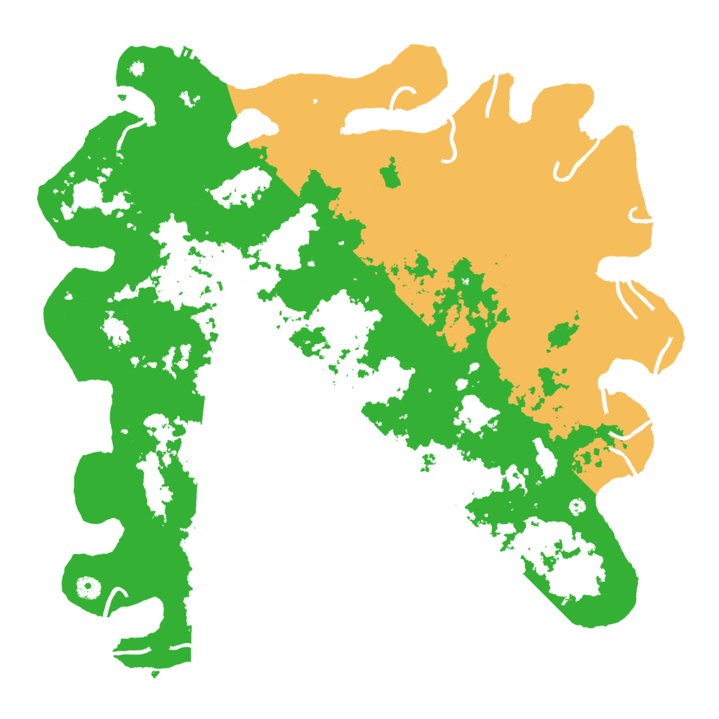 Biome Rust Map: Procedural Map, Size: 4500, Seed: 4491019
