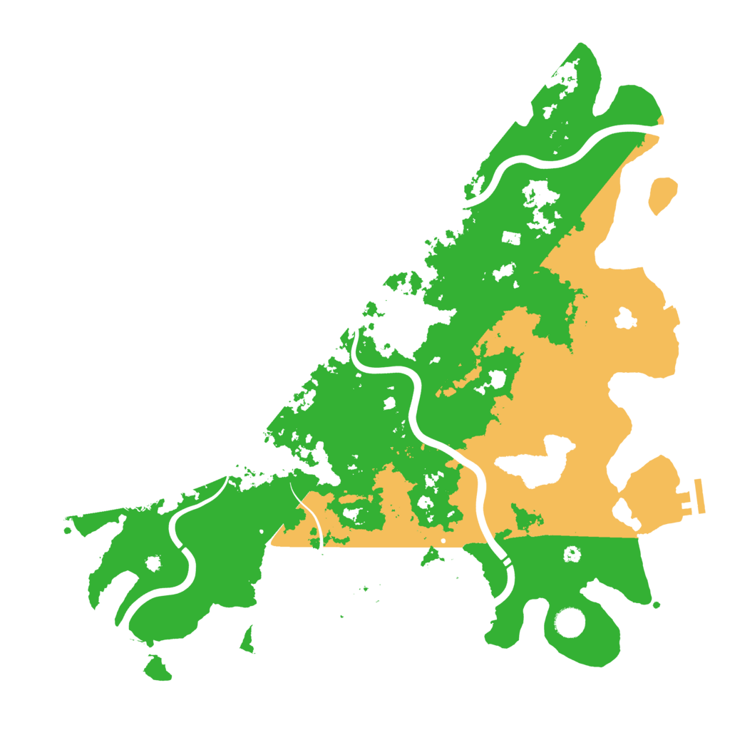 Biome Rust Map: Procedural Map, Size: 4250, Seed: 2591013