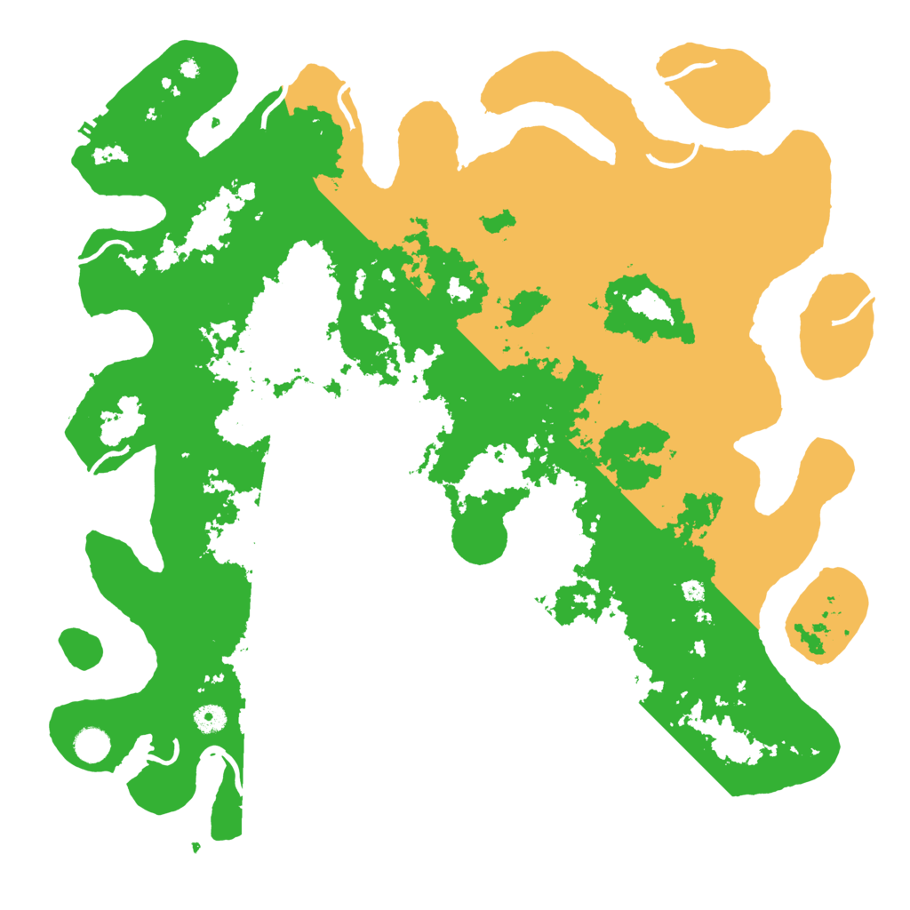 Biome Rust Map: Procedural Map, Size: 4500, Seed: 20067