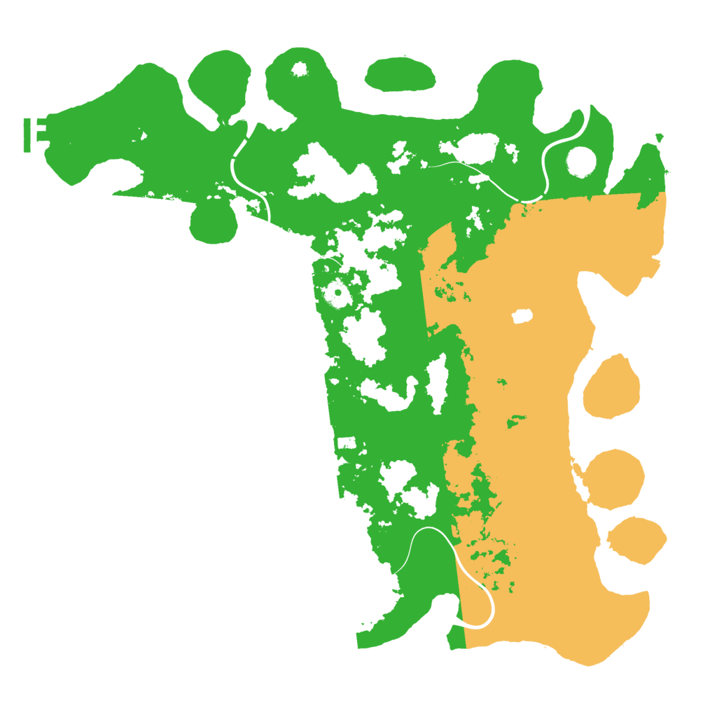 Biome Rust Map: Procedural Map, Size: 4250, Seed: 5533243