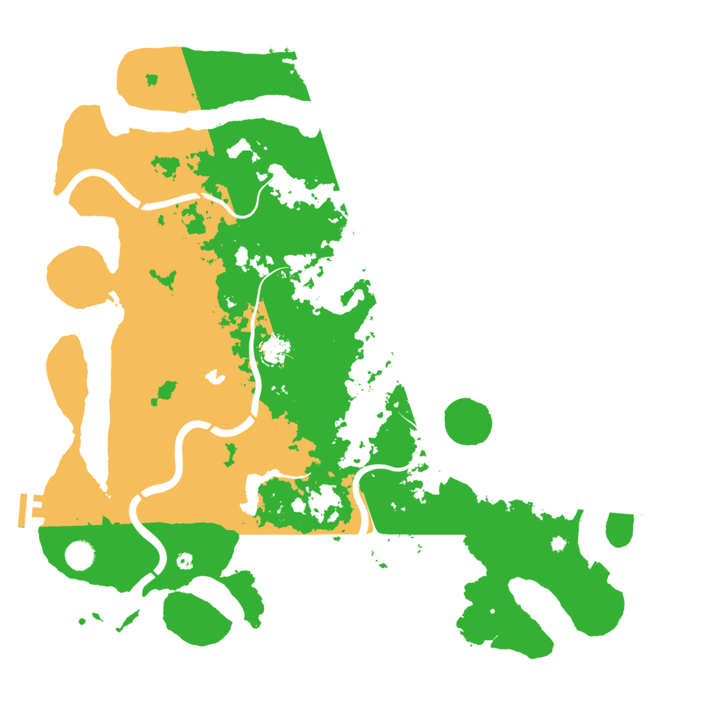 Biome Rust Map: Procedural Map, Size: 4250, Seed: 4281023