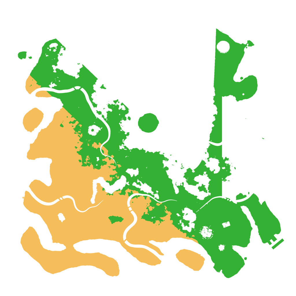 Biome Rust Map: Procedural Map, Size: 4250, Seed: 950527
