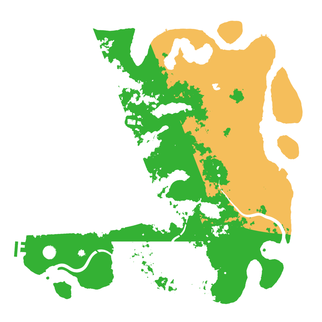 Biome Rust Map: Procedural Map, Size: 4250, Seed: 1885326